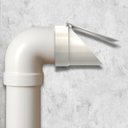 Ver mais imagens de Válvula de Retenção Esgoto para Canos 100mm + Joelho 90º 100mm + Adesivo Pvc Incolor Bisnaga 17g