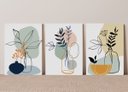 Ver imagem 1 de Kit 3 Quadros Abstratos Decorativos - Minimalista Boho