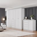 Ver imagem 1 de Conjunto Quarto Adulto Americano Branco/HP