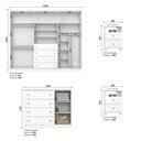 Ver imagem 3 de Conjunto Quarto Adulto Americano Branco/HP