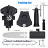 Kit Conversor de Motosserra Elétrica de 6 Polegadas com Corrente de Liga de Titânio - 3