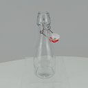 Ver imagem 6 de Garrafa de Vidro 250ml Transparente 21x7x7cm Água Suco Geladeira Bebidas Tampa