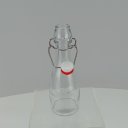 Ver imagem 7 de Garrafa de Vidro 250ml Transparente 21x7x7cm Água Suco Geladeira Bebidas Tampa