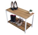 Ver imagem 1 de Sapateira Banco Strassis Design Sd-5007 Branca
