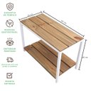 Ver imagem 6 de Sapateira Banco Strassis Design Sd-5007 Branca