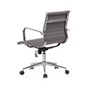 Ver imagem 5 de Kit 4 Cadeiras Office Sevilha Pu Baixa Várias Cores - Rivatti