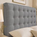Ver imagem 3 de Cabeceira Ana Estofada Suede p/ Cama Box Casal Queen 160cm Quarto
