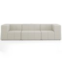 Ver imagem 6 de Sofá 3 Lugares para Sala Living Modular 264cm Lancaster F04 Linho Cru - Lyam Decor