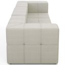 Ver imagem 5 de Sofá 3 Lugares para Sala Living Modular 264cm Lancaster F04 Linho Cru - Lyam Decor
