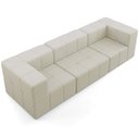 Ver imagem 7 de Sofá 3 Lugares para Sala Living Modular 264cm Lancaster F04 Linho Cru - Lyam Decor