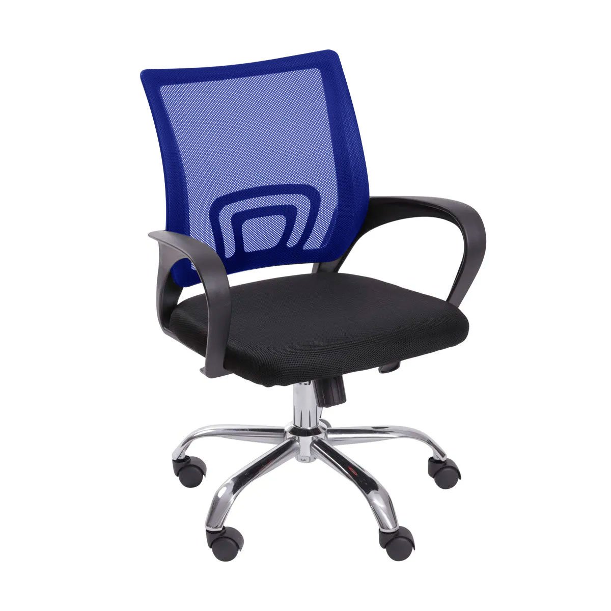 Cadeira Secretária de Escritório Giratória Best Chair Mesh Azul