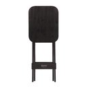 Ver imagem 4 de Mesa Bistrô Bar 45x54cm Dobrável em Madeira Maciça - Preto - Preto
