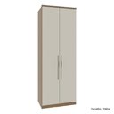 Ver imagem 1 de Guarda Roupa Modulado 02 Portas 245cm Setiba - Carvalho/palha