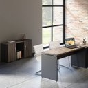 Ver imagem 4 de ARMÁRIO CREDENZA 2 PORTAS PANDIN PE40 - WALNUT CREDPE40