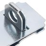 Dobradiça Fecho Trinco Porta Cadeado 4cm + Cadeado 20mm para Portão Gaveta Armário - 7