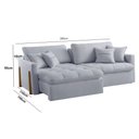 Ver imagem 2 de Sofá Cama Lisboa Retrátil e Reclinável 180cm Braço 10cm Meu Sofá Online