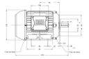 Ver imagem 3 de Motor Elétrico Trifásico Weg Ie3 0.33cv 220/380 4 Polos Baixa Rotação Flange C-din (b34d) W22 Ir3 Pr