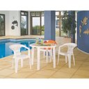 Ver imagem 2 de Kit 30 Cadeiras Plastica Monobloco com Bracos Atalaia Branca Tramontina
