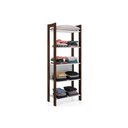 Ver imagem 1 de Módulo de Quarto Casal Closet Az1005 C/ 5 Prateleiras Branco/nogal - Tecno Mobili