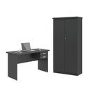 Ver imagem 1 de Jogo de Escritório com Mesa 120 Moema Preto Onix