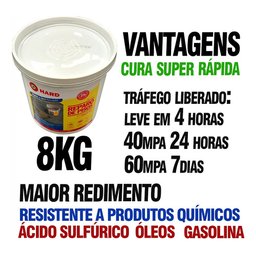 Argamassa Epóxi Fr 117 - Reparo de Pisos - 10