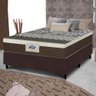 Cama Box Casal Colchão Molas Ensacadas Extreme 138x188x58cm Marrom Gazin - 2
