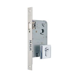 Fechadura Pado Rolete Magnético Alta Segurança Euro Mp Cromado 60mm - 3