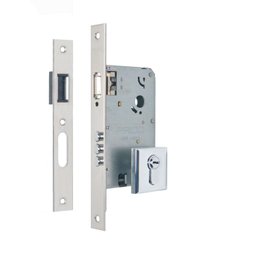 Fechadura Pado Rolete Magnético Alta Segurança Euro Mp Cromado 60mm - 2