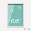 Ver imagem 2 de Porta Retrato 20 X 30 Moldura Branco com Vidro Decoração Sala