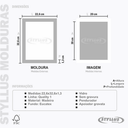 Ver imagem 7 de Porta Retrato 20 X 30 Moldura Branco com Vidro Decoração Sala