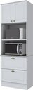 Ver imagem 6 de Cozinha Modulada Americana com 5 Peças Branco Hp - Henn