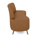 Ver mais imagens de Sofá Living Decorativo 2 Lugares 1,35M Katara Caramelo Corino G33 - Gran Belo