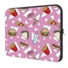 Capa Case Notebook 14 15.6 17 Personalizado Infantil Kids Estampa Desenhos - Fast Food - 17" - 1