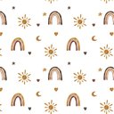 Ver imagem 3 de Papel de Parede Autocolante Infantil Boho - 10m