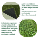 Ver imagem 7 de Rolo de Grama Sintética Artificial de 8mm 50m² Vendida em Rolo Formaco Decor