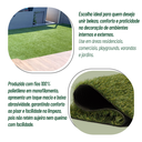 Ver imagem 6 de Rolo de Grama Sintética Artificial de 8mm 50m² Vendida em Rolo Formaco Decor Verde/Escuro
