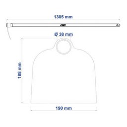 Enxada 1,0 com Cabo 130cm - 2