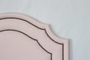 Ver imagem 3 de Cabeceira Solteiro Provençal Dupla 90x60 Courino Rosa - Fumê