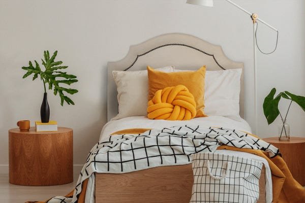 Cabeceira Solteiro Provençal 90x60cm Suede Off White - Fumê - 1