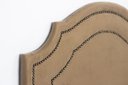 Ver imagem 3 de Cabeceira Solteiro Provençal Dupla 90x60 Suede Bege - Fumê