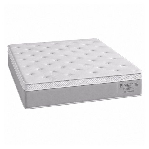 Colchão Queen Sr Life Resilience Molas Ensacadas Espuma D33 158x198x38cm Cinza