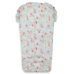 Capa de Carrinho Bebê 100% Algodão - Ursa Realeza Floral - 1
