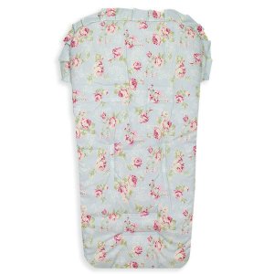 Capa de Carrinho Bebê 100% Algodão - Ursa Realeza Floral