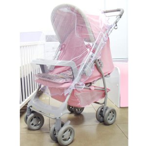 Mosquiteiro Para Carrinho de Bebê Nanna Baby - Lilás