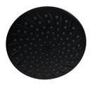 Ver imagem 4 de Ducha Redonda Preto Fosco 21 Cm em Abs C/ Cano de Teto 24 Cm