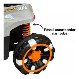 Carro Elétrico Utv 12v Infantil Buggy Quadriciclo Controle Bluetooth Usb Brinqway Bw-277 Som Luzes C - 5