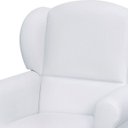 Ver imagem 3 de Poltrona de Amamentação com Balanço Sabrina Corino Branco K-1031 D’Rossi
