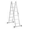 Escada de Alumínio Articulada 4x3 12 Degraus + Hand Box - 6