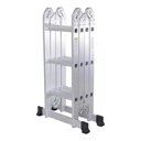 Ver imagem 7 de Escada de Alumínio Articulada 4x3 12 Degraus + Hand Box