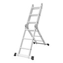 Ver imagem 5 de Escada de Alumínio Articulada 4x3 12 Degraus + Hand Box